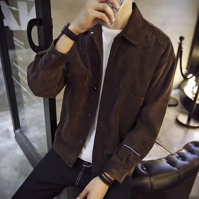 Slim jacket for men
