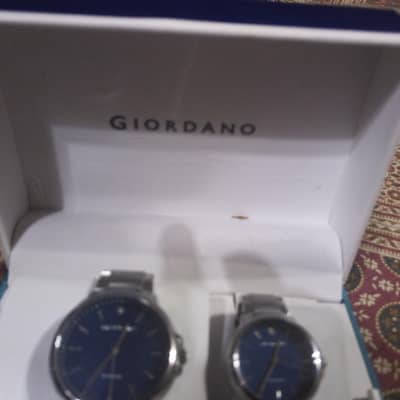 Giordano diamond series couple watch set