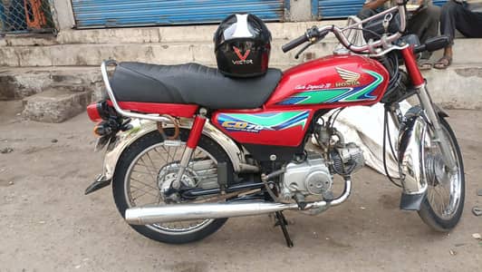 honda cd 70 2018 model price 95k all documents cleared no any issues