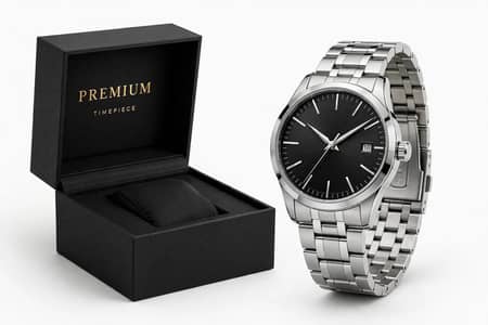men's  business watch new box