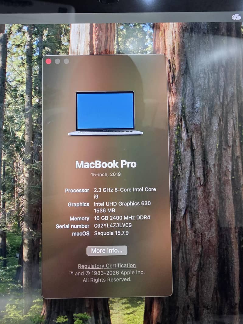 MacBook pro 2019 2