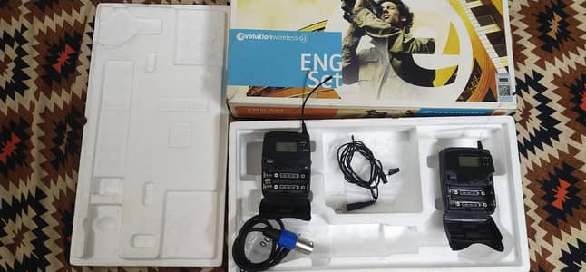 Sennheiser EW 100 G3 Wireless Lavalier Mic Set – Original with Box