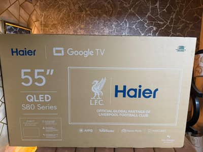 Haier H55S80GUX 55 inch led 4k brand new for sale