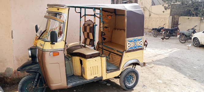 sazgar 4 storke CNG RickshawD-3 12446 Model 2013