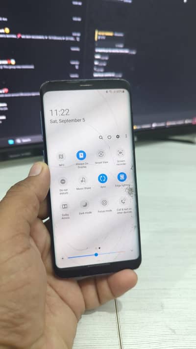 Samsung Mobile S9 Read add then Contact