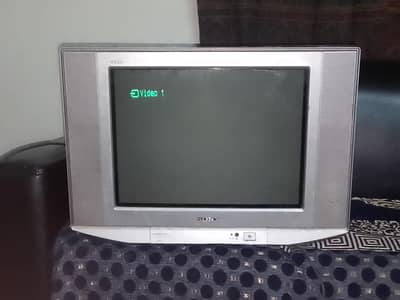 SONY TV 21 ENCH. . . FLAT SCREEN