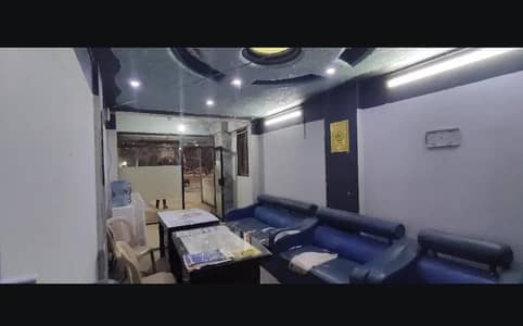 Shop Corner Double Shutter 200 Feet Main Road Facing Extra Land North Karachi Sector 11A