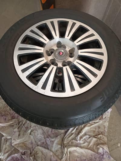 brand new tyres just 1 day used