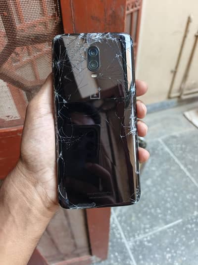 Oneplus 6T* 8/128 official approved dual* just panel+back break