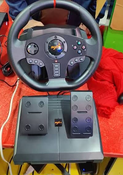 PXN V900 Racing Wheel|Pedals -Mint Condition(PC/Xbox/PS)with all wire