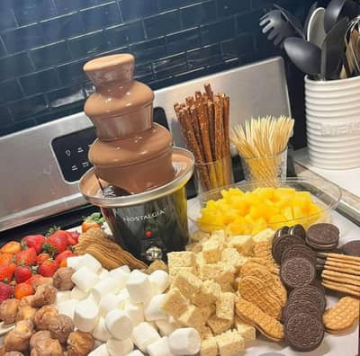 chocolate fountain