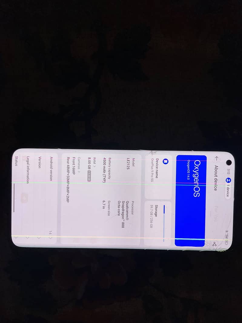 One Plus 9 Pro 7