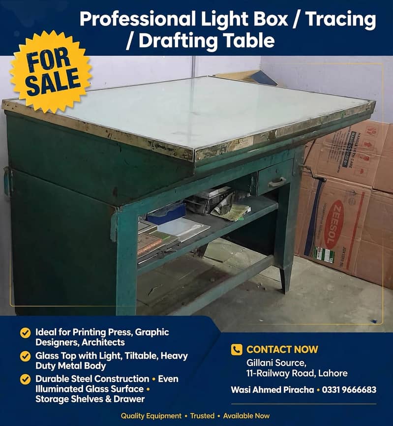 Professional Light Box Tracing Table 0