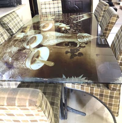 8 chairs dining table