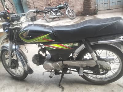 Honda 70 bike
