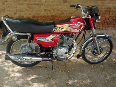 Honda CG 125 document clear biometric