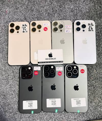 Apple iPhone 16 Pro SIM Locked 128GB / 512GB – 10/10 – Multiple Colors