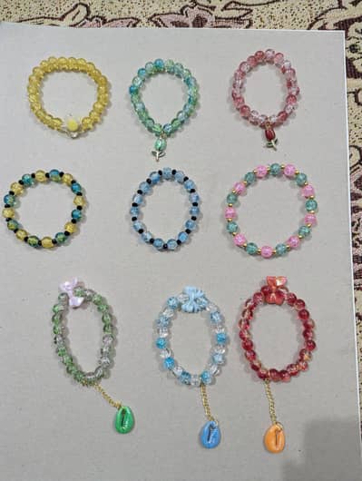 Handmade Bracelets For Girls - 9 Pcs Pack