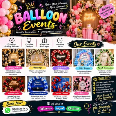 Balloon and Every events planner