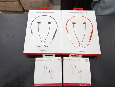 OnePlus Z3 Bullets Wireless & Huawei FreeBuds Se2