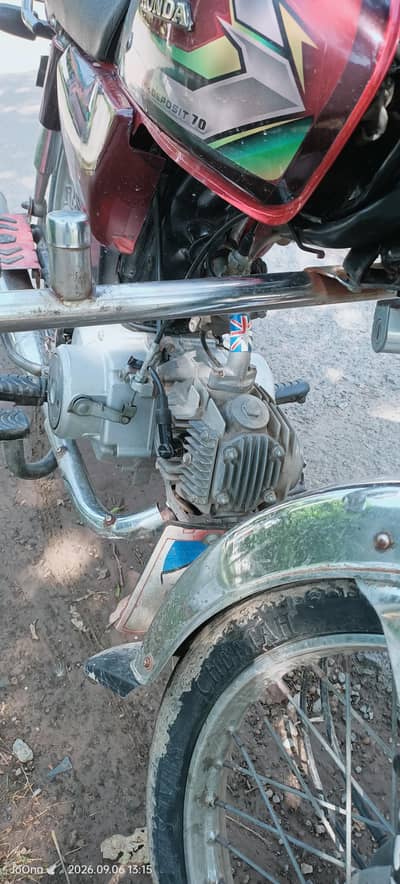 Honda CD 70 2023 Model – Genuine Engine, Good Condition