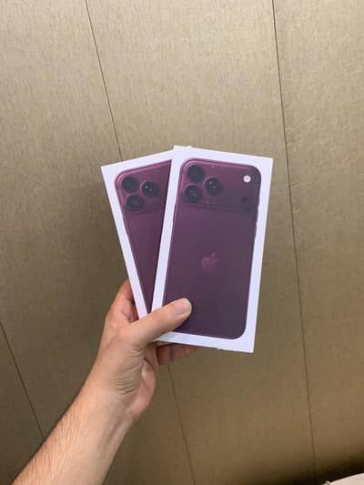 Iphone 18 pro max jv 256gb non active box pack