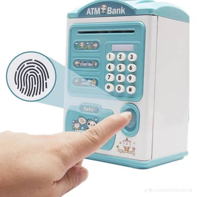 Kids ATM Money Box with Fingerprint