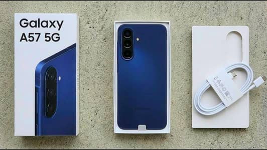 Samsung A57 5G Dual physical SIM Official pta 12+12/256(Urgent Sale