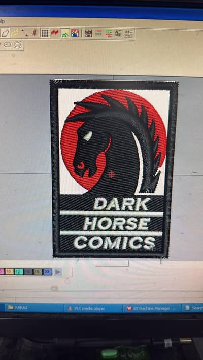 Hellboy Embroidered Patches.