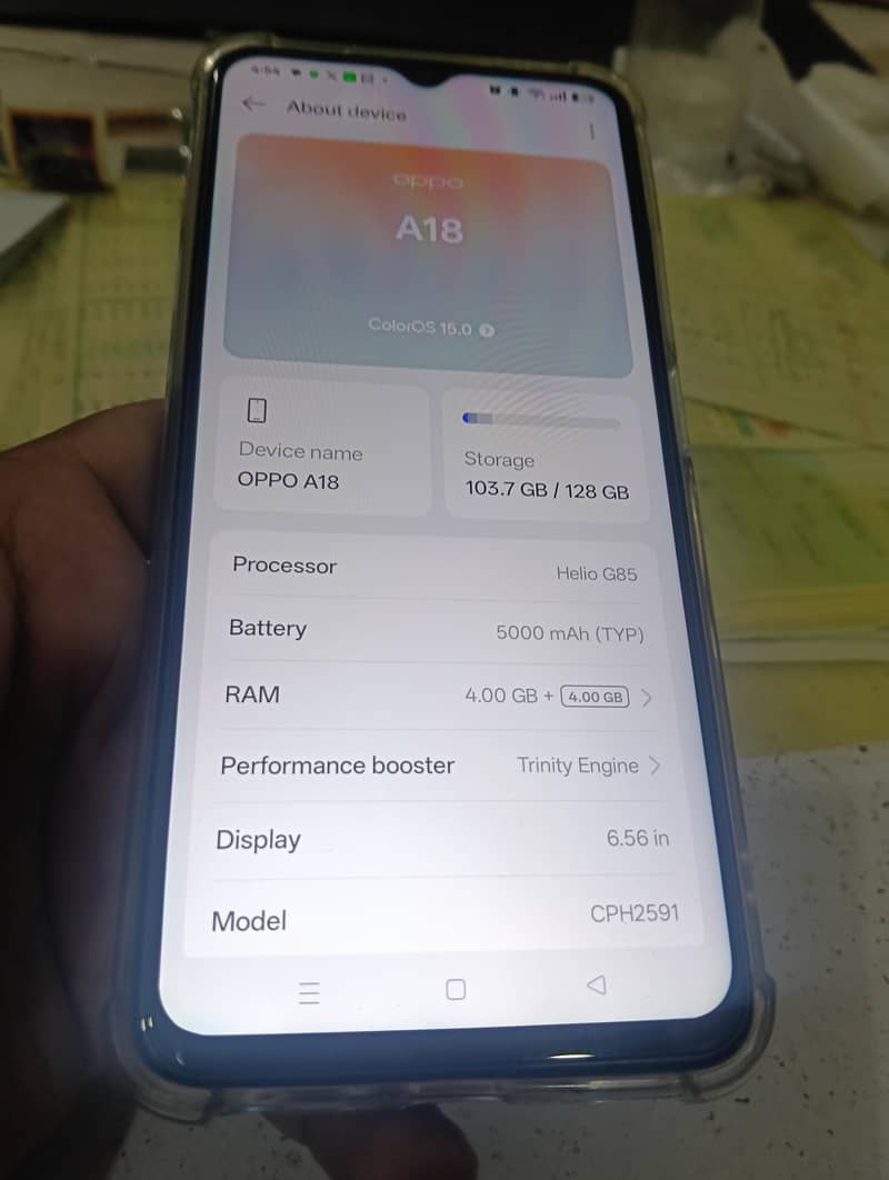 OPPO A18 8