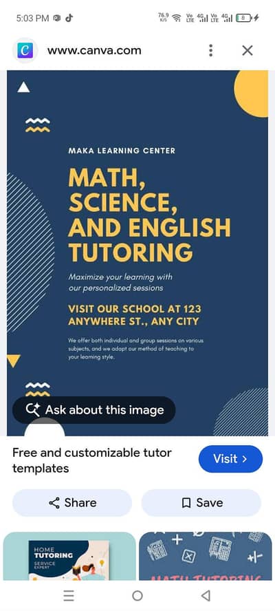 Math and English classes