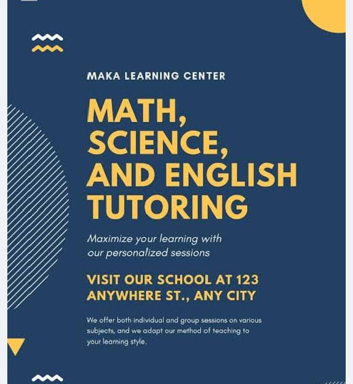 Math and English classes 1