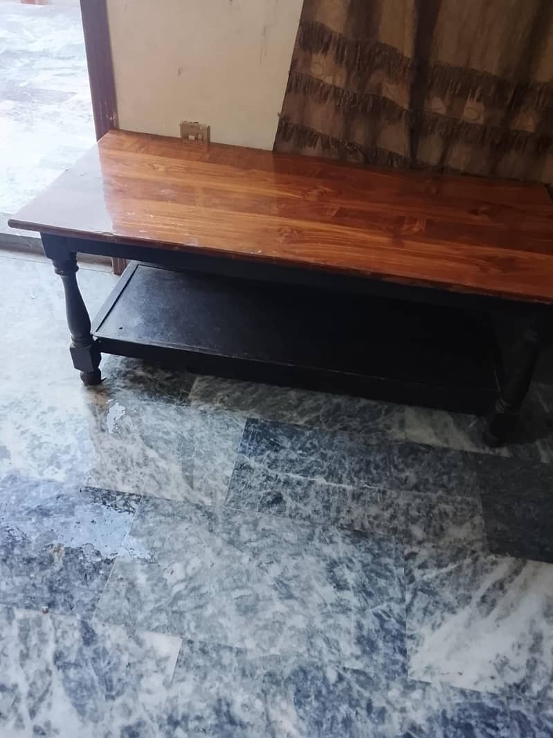 wooden table 2