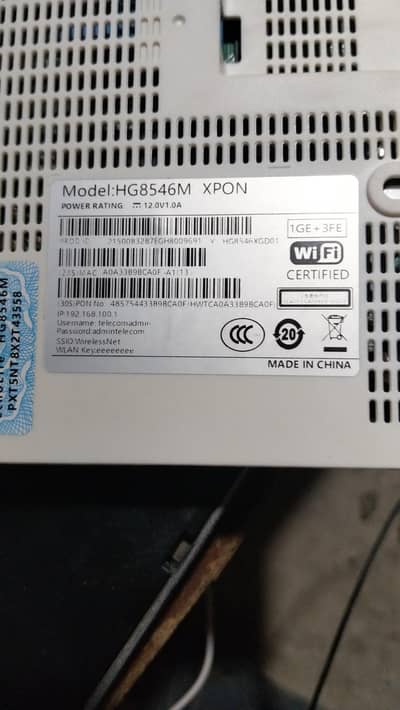 Original Huawei HG8546M XPON Modem For Sale