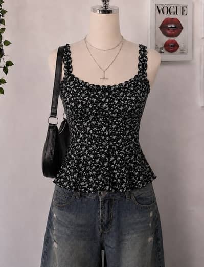  PRELOVED FLORAL TOP FOR SALE