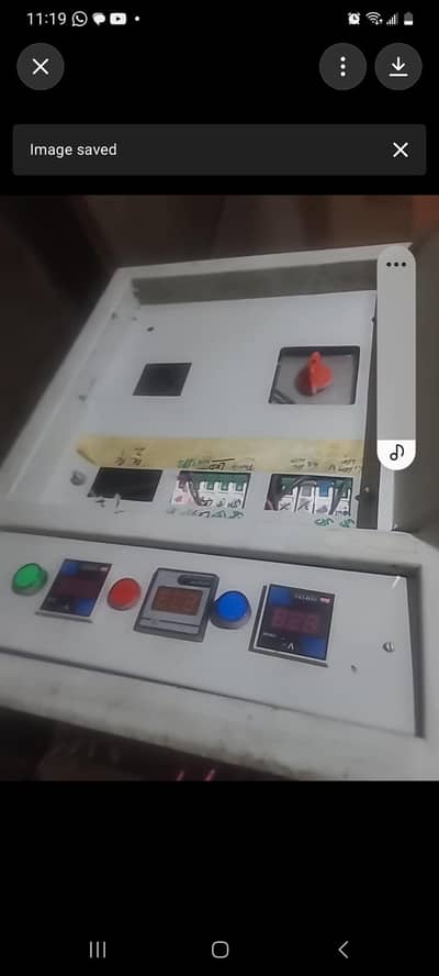 Commercial Electrical Distribution Panel DB Board with 9 Circuits