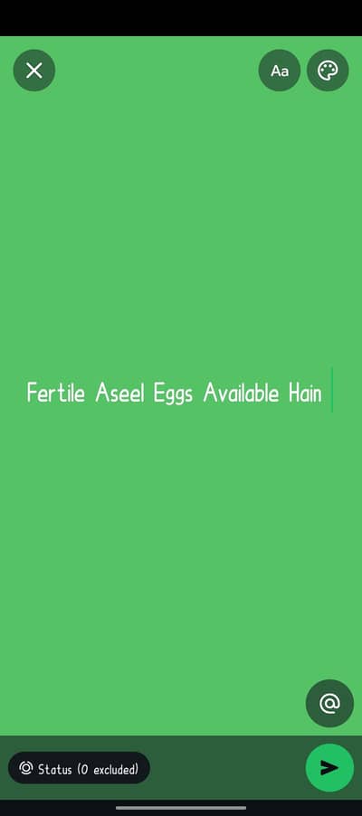 Fresh Fertile Aseel Eggs Available Hain