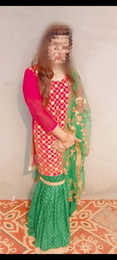 mehndi dress