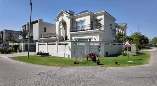 Immaculate Corner 20 Marla House Near To Park With Super Solid Construction Lift And Hybrid Solar System Situated At Elite Neighborhood Of L Block Phase 6 DHA Lahore