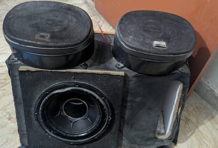 M+buffer+speaker kenwood with complete box
