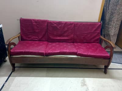 5 Seater shesham wood sofa set