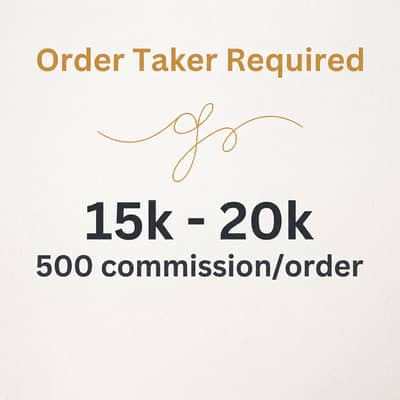 Salesman / Order Taker Job