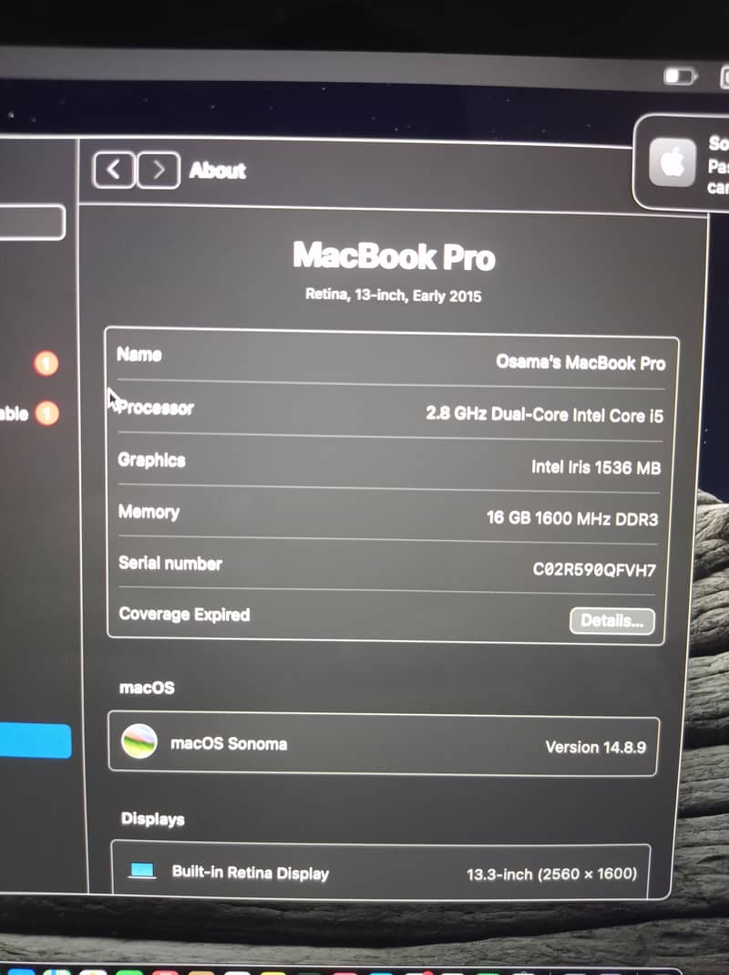 MacBook Pro 2015 2