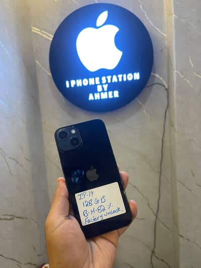 iPhone 14 128GB Factory Unlocked | 4 Months SIM Time | 82% Battery | 9