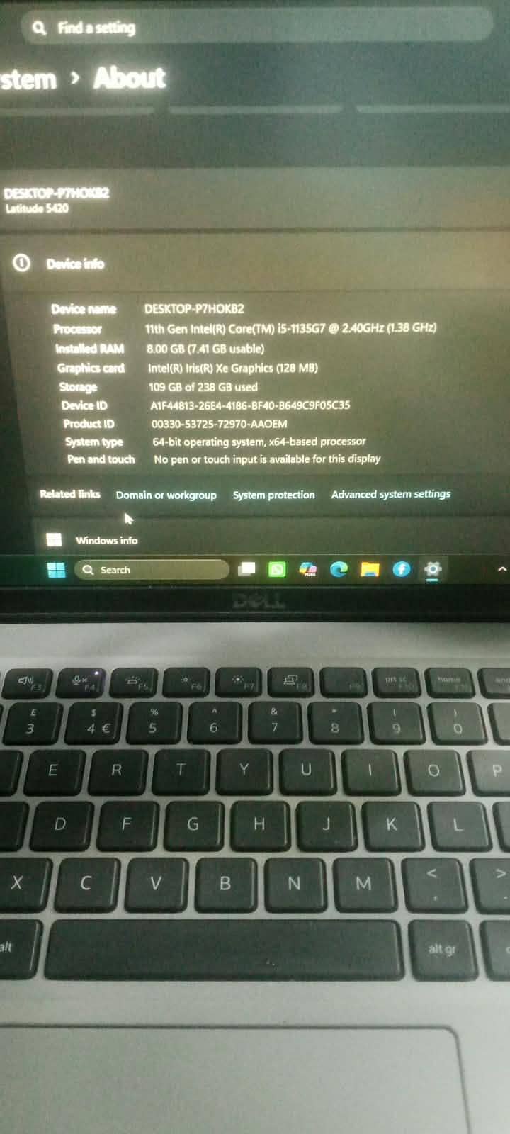 Laptop dell 1