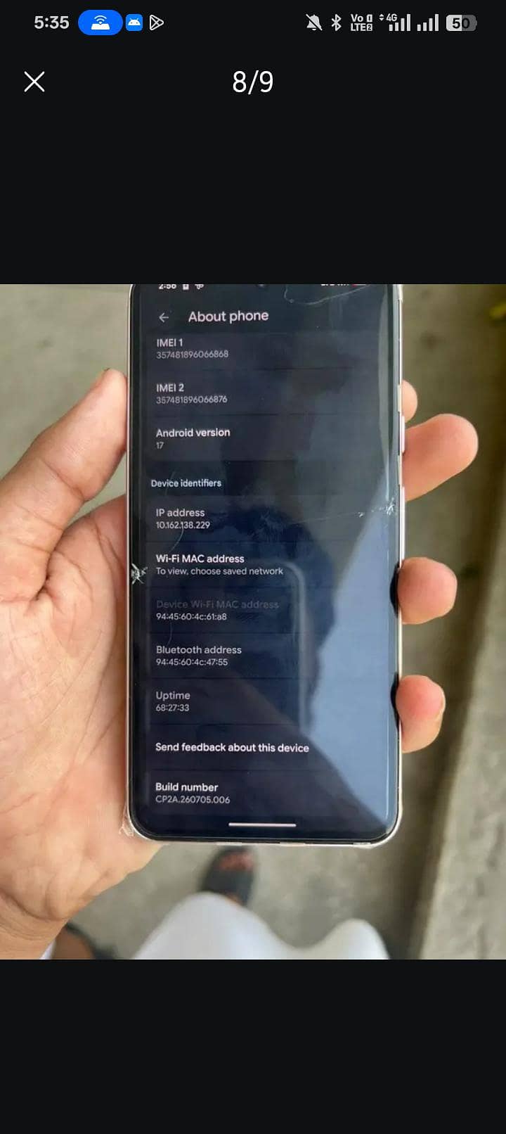 Google Pixel 8 7