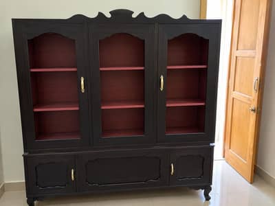 Beautiful Wooden Display Cabinet / Almari for Sale