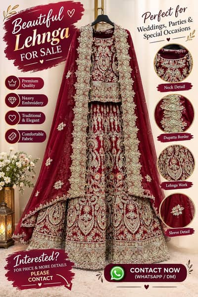 bridal lehanga