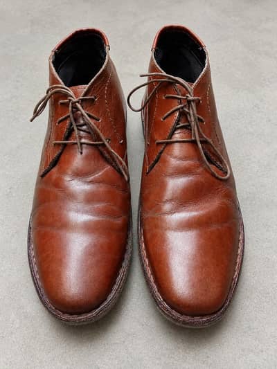 Original Steve Madden Men's Leather Chukka Boots US 10