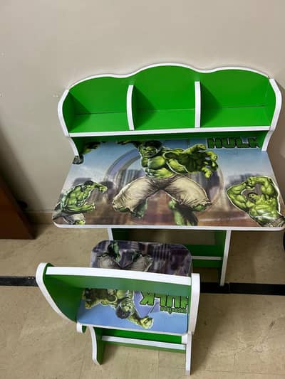 Kids study table with chair